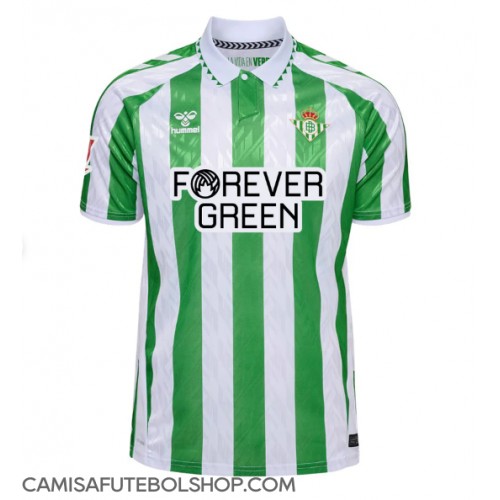 Camisa de time de futebol Real Betis Replicas 1º Equipamento 2024-25 Manga Curta